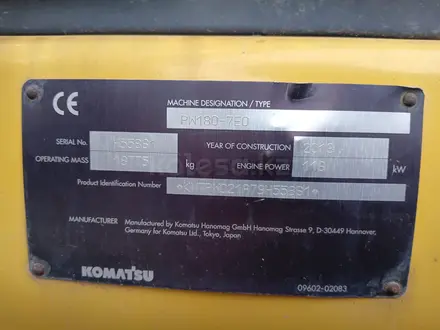 Komatsu  PW180 2013 года за 19 900 000 тг. в Алматы – фото 5