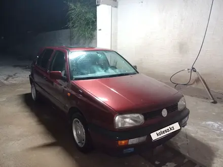 Volkswagen Golf 1993 года за 1 400 000 тг. в Шу – фото 20