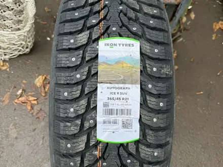 Новые зимние шины 265/45R21 ICON Autograph Ice 9 SUV, шип.2024г. В. за 850 000 тг. в Костанай