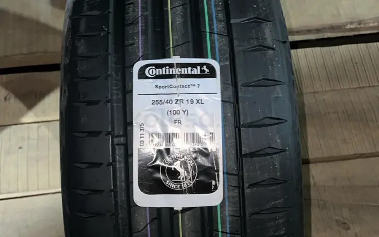 Шины Continental 255/40/r19 SC7 за 110 000 тг. в Алматы