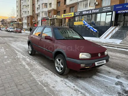 Volkswagen Golf 1993 года за 830 000 тг. в Астана – фото 4