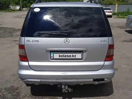 Mercedes-Benz ML 270 2002 года за 2 200 000 тг. в Караганда – фото 7