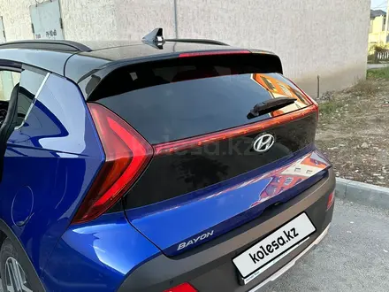 Hyundai Bayon 2023 года за 12 500 000 тг. в Тараз – фото 5