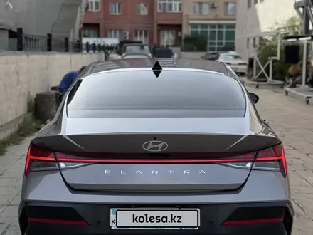 Hyundai Elantra 2023 года за 10 500 000 тг. в Астана – фото 7