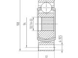 ШРУС внутренний Volkswagen Transporter t4 (90-03)/Размер (33x108) за 12 000 тг. в Алматы – фото 4