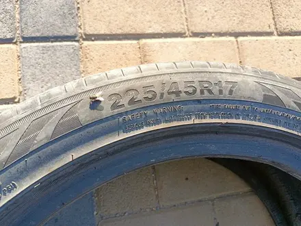 Шины 225/45 R17 — "Triangle Sportex TSH11 TH201" (Китай), летние. за 10 000 тг. в Астана – фото 8