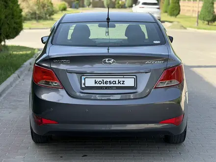 Hyundai Accent 2014 года за 4 800 000 тг. в Шымкент – фото 7