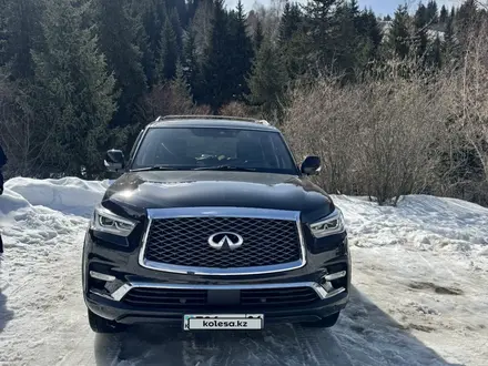 Infiniti QX80 2020 года за 24 000 000 тг. в Алматы – фото 2
