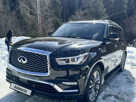 Infiniti QX80 2020 года за 24 000 000 тг. в Алматы – фото 4