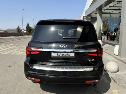 Infiniti QX80 2020 года за 24 000 000 тг. в Алматы – фото 5