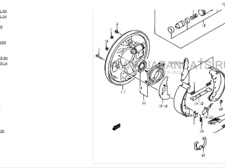 Тормозной механизм Suzuki за 100 000 тг. в Алматы