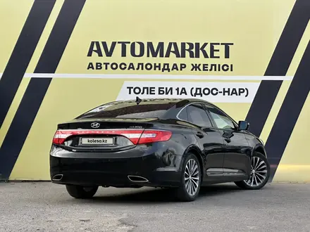 Hyundai Grandeur 2013 года за 8 800 000 тг. в Тараз – фото 4
