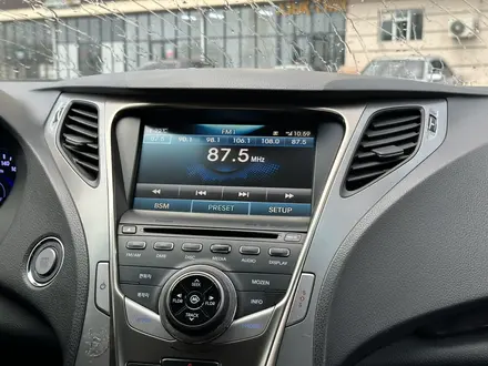 Hyundai Grandeur 2013 года за 8 800 000 тг. в Тараз – фото 14