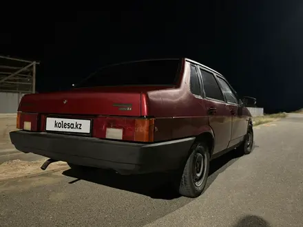 ВАЗ (Lada) 21099 2002 года за 1 100 000 тг. в Атырау – фото 6