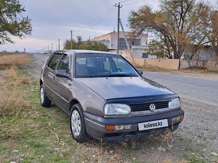 Volkswagen Golf 1993 года за 1 350 000 тг. в Тараз – фото 2