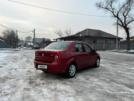 Renault Logan 2010 года за 3 500 000 тг. в Алматы – фото 5