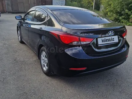 Hyundai Elantra 2014 года за 7 000 000 тг. в Усть-Каменогорск – фото 6