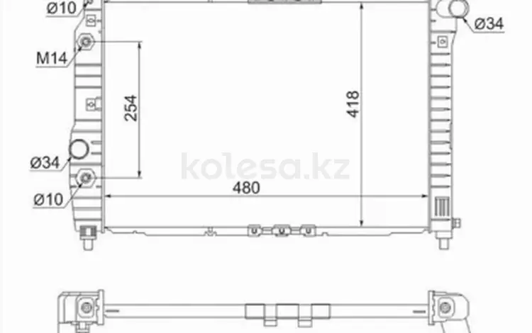 Радиатор за 24 750 тг. в Алматы