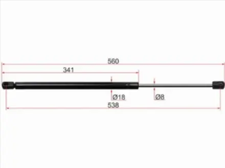 Амортизатор капота за 1 950 тг. в Астана