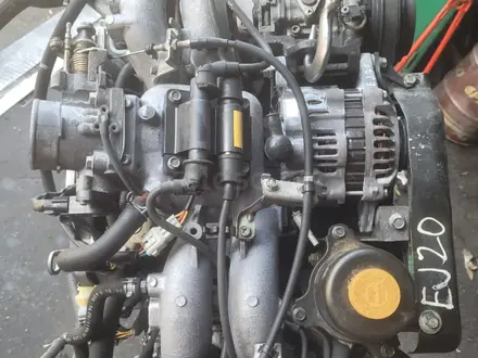 Двигатель SUBARU EJ20 2.0L за 100 000 тг. в Алматы – фото 3