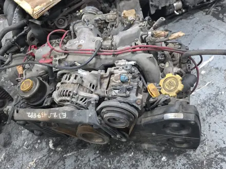 ДВИГАТЕЛЬ СУБАРУ 4Х ВАЛЬНЫЙ 2.5 EJ25D EJ25 МОТОР ЛЕГАСИ АУТБАК ФОРЕСТЕР за 400 000 тг. в Алматы – фото 4