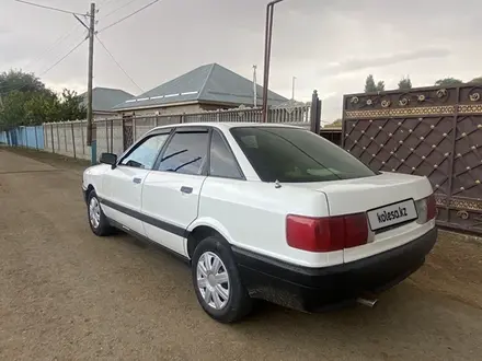 Audi 80 1988 года за 950 000 тг. в Тараз – фото 2