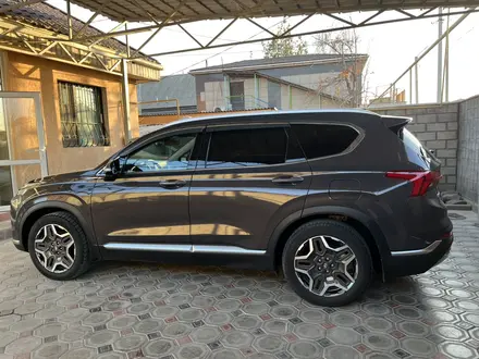 Hyundai Santa Fe 2021 года за 14 300 000 тг. в Алматы – фото 2