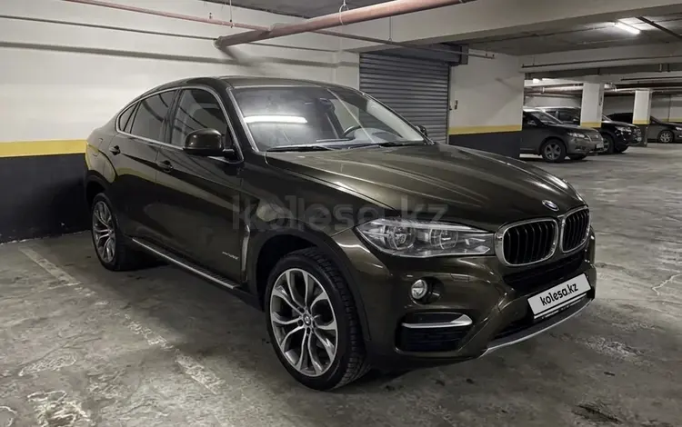 BMW X6 2016 года за 14 000 000 тг. в Алматы