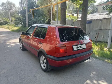 Volkswagen Golf 1992 года за 950 000 тг. в Алматы – фото 4