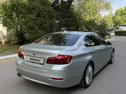 BMW 528 2014 года за 13 200 000 тг. в Алматы – фото 5