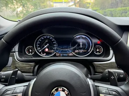 BMW 528 2014 года за 13 200 000 тг. в Алматы – фото 9