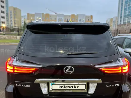 Lexus LX 570 2016 года за 42 000 000 тг. в Астана – фото 5