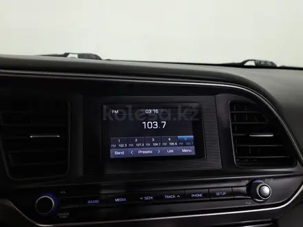 Hyundai Elantra 2018 года за 5 490 000 тг. в Астана – фото 18