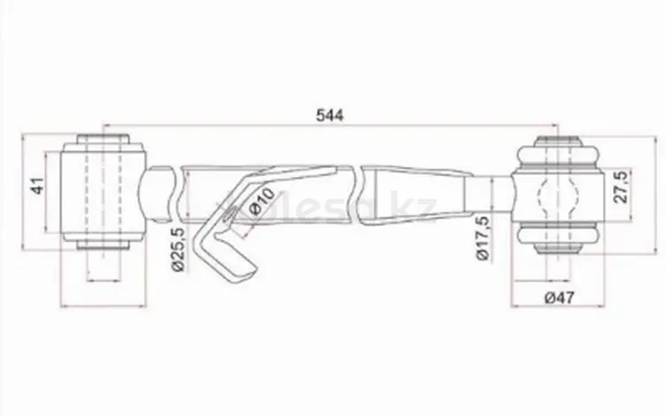 Тяга поперечная задней подвески нижняя LH за 8 100 тг. в Караганда