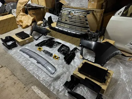 Бампер решетка фара капот крыло дверь панель обшивка Lexus LX600-700h за 100 000 тг. в Алматы – фото 19