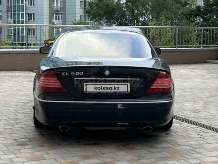 Mercedes-Benz CL 55 AMG 2001 года за 5 000 000 тг. в Алматы – фото 6