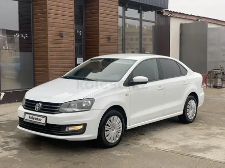 Volkswagen Polo 2015 года за 5 500 000 тг. в Актау – фото 2