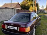 Audi 80 1990 года за 800 000 тг. в Талдыкорган – фото 3