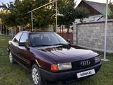 Audi 80 1990 года за 800 000 тг. в Талдыкорган – фото 2