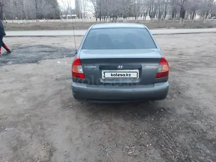 Hyundai Accent 2007 года за 1 800 000 тг. в Рудный – фото 4