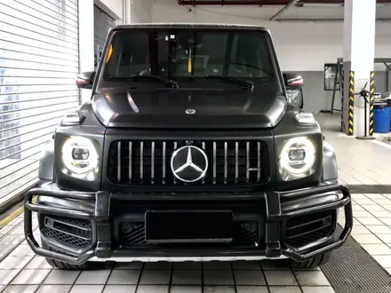 Кенгурятник, защита переднего бампера На W464 G63amg Mercedes за 1 250 000 тг. в Астана
