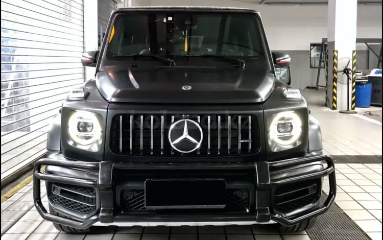 Кенгурятник, защита переднего бампера На W464 G63amg Mercedesүшін850 000 тг. в Астана