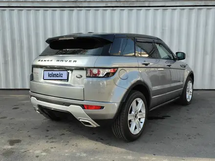 Land Rover Range Rover Evoque 2012 года за 9 474 000 тг. в Алматы – фото 5