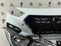 Бампер передний на hyundai solaris за 18 000 тг. в Алматы – фото 3