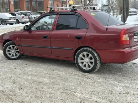 Hyundai Accent 2005 года за 2 500 000 тг. в Актобе – фото 4