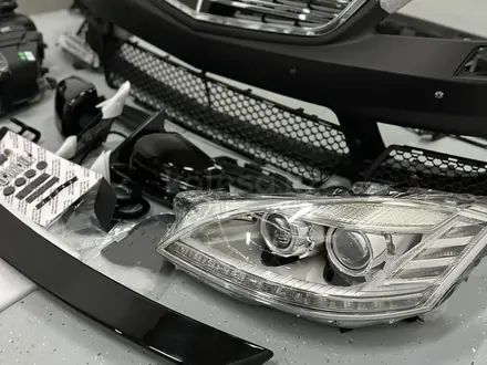 Обвес для Mercedes-Benz W221 кузов S class S63AMG комплект за 380 000 тг. в Астана – фото 7