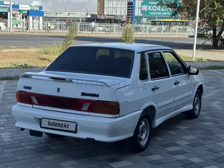 ВАЗ (Lada) 2115 2011 года за 1 400 000 тг. в Тараз – фото 4
