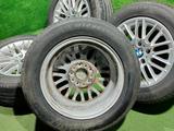 Диск с шинами Michelin 225/55R16 от BMW E39 оригиналүшін260 000 тг. в Алматы – фото 4