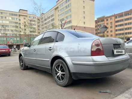 Volkswagen Passat 2001 года за 2 400 000 тг. в Астана – фото 5