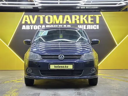 Volkswagen Polo 2014 года за 3 650 000 тг. в Астана – фото 2